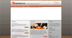 Desktop Screenshot of neogistica.com